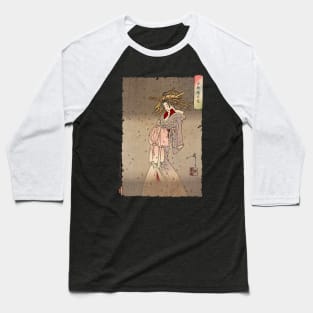 Japanese Ukiyo-e art women under cherry blossom by Tsukioka Yoshitoshi Baseball T-Shirt
